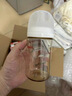 贝亲（Pigeon）新生儿 防胀气宽口径玻璃奶瓶160ml SS号奶嘴 0个月+ AA260 实拍图