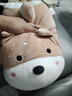 名创优品（MINISO）趴姿系列-大号趣味狗狗毛绒公仔玩具玩偶抱枕生日礼物女 灰色 实拍图