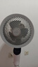 艾美特（AIRMATE）【天鹅MAX】空气循环扇直流变频家用大风力电风扇卧室轻音一级能效负离子净化语音落地扇 SRDI151 实拍图