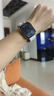 华为HUAWEI WATCH FIT 4 【薄荷星光双表带套装】悦动白氟橡胶表带 华为运动智能手表超轻薄大屏 实拍图