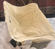 牧高笛（MOBIGARDEN）折叠月亮椅 户外露营便携懒人椅躺椅露营椅子 NX25665013 月影白 实拍图
