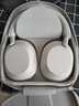 索尼（SONY）WH-1000XM5 头戴式无线耳机 蓝牙降噪耳机1000XM4升级款 网课游戏礼物送男女友学生 铂金银 实拍图