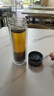 【京东物流配送】高硼硅双层玻璃杯大容量泡茶杯水杯子茶水分离杯 【活动】350ml1只 实拍图