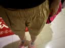 班尼路（Baleno）100%纯棉短裤女2026年夏季新款外出游玩高腰宽松阔腿裤百搭三分裤 实拍图