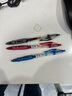 晨光（M&G）文具GP1008 按动中性笔学生0.5黑笔签字笔商务子弹头考试专用水笔高颜值办公用品 7黑2蓝1红 实拍图