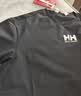 HELLY HANSEN, HH海丽汉森hh 经典款 速干凉感抗菌简约基础圆领短袖 黑色 2XL 实拍图
