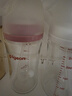 贝亲（Pigeon）玻璃奶瓶宽口径防胀气240ml L号奶嘴 6月+ AA188  实拍图
