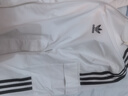 adidas经典三条纹运动连帽夹克外套男女春季阿迪达斯三叶草 亮白   M 实拍图