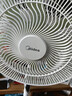 美的（Midea）【幸运草安睡1S】一级能效直流变频声控电风扇家用遥控卧室静音落地扇台式桌面抗菌大风力转页扇 实拍图