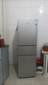 海信256L三门小冰箱风冷无霜小户型租房宿舍家用抗菌灰色一级BCD-256E3SRNKD国家补贴 实拍图