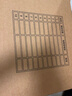 得力（deli）10只60mm混浆250g牛皮纸文件盒 档案盒 加厚财会档案盒资料盒  考试收纳PA206 实拍图