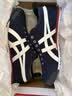 Onitsuka Tiger鬼塚虎男女一脚蹬懒人鞋帆布休闲鞋MEXICO 66™ SLIP-ON 1183A360 深蓝色 43.5 实拍图