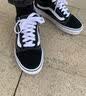 VANS范斯官方 Old Skool Platform酷感黑厚底增高男女鞋板鞋低帮 黑色 42 实拍图