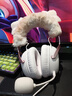 极度未知（HYPERX）飓风2飓风3系列电竞游戏耳机头戴式 fps吃鸡耳麦降噪麦克风 原金士顿cloud2电竞耳机 飓风3-雾光粉【DTS音效丨新品上市】 实拍图