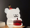 言仓生日礼物女生线条小狗生日小夜灯卧室摆件拍拍灯情侣儿童礼物 实拍图