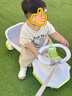 基诺浦（ginoble）儿童凉鞋2026年夏季新款透气男童鞋0-1岁女宝宝鞋子GB2557 棉白 21 130mm 适合脚长130-135mm 晒单实拍图