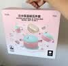 babycare宝宝辅食碗婴儿注水保温碗恒温不锈钢ppsu儿童宝宝餐具套装礼盒 威利特粉-五件套【PPSU内胆】 实拍图