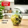 天喜（TIANXI）泡菜坛子家用加厚密封罐透明大容量腊八蒜罐泡酒罐腌菜坛子 5斤装 实拍图