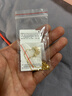 周大生【生日礼物】18K黄金蝴蝶结项链K金项链女送女友约0.8g(赠送礼盒) 实拍图