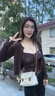 viney【赵晴同款】包包女包牛皮剑桥包轻奢斜挎包生日520送女朋友礼物 实拍图
