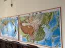 中国地图出版社 2024年新版中国世界立体凹凸地形图 大尺寸挂墙约1.1米 实拍图