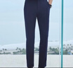 雅戈尔（YOUNGOR）西服裤男西装裤TR裤裤子聚酯纤维粘纤氨纶新品 黑色VCHX310114AWA 33 175/82A 实拍图