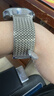 竞技者适于华为手表watch4/Pro表带watch3pro/GT5/GT4/GT3/GT6磁吸钛金属不锈钢手表带男款高级46/48 钛金色-编织链式22mm接口 实拍图
