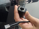 绿联Type-C转百兆有线网卡USB-C网线转接头RJ45网口转换器网络拓展坞适用苹果Mac华为笔记本电脑手机 实拍图