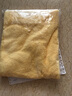 olon台湾欧伦微米毛巾柔软吸水不掉毛洗脸家用擦头干发巾速干高档抗菌 璀璨黄 120g 50*90cm加宽大毛巾（枕巾） 实拍图