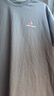皮尔卡丹（pierre cardin）【2件装】纯棉短袖t恤男宽松圆领全棉纯色半袖体恤上衣服男装夏装 黑色+铁灰 【100%纯棉】 XL 【140-150斤】 实拍图