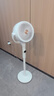 美的（Midea）【净化驱蚊】空气循环扇 直流变频电风扇 大风力落地扇 家用桌面3D摇头 卧室轻音一级能效GDJ24DXS 实拍图