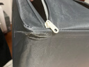 邦尼美家衣服收纳箱家用大容量布艺整理箱衣柜装衣物折叠框袋牛津布储物箱 深灰色-【加厚牛津布】竖窗 100L（长60*宽42*高40cm）大容量 实拍图
