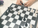 友邦（UB） 国际象棋磁性折叠便携成人儿童学生教学露营用棋4812B-C(大号) 实拍图