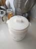小熊（Bear）煮蛋器 蒸蛋器 温泉蛋机 智能预约定时自动断电 煮鸡蛋神器溏心蛋茶叶蛋 早餐一体机 双层 【蛋架+蒸笼+304蒸碗】ZDQ-F12K8 实拍图