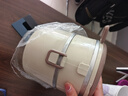 【带饭必备】饭盒带盖上班族密封饭盒不锈钢学生便当盒餐盒保鲜盒 乳白色2层 实拍图