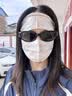 夏秦100%真丝防晒面罩全脸口罩桑蚕丝透气脸基尼防紫外线口罩女春夏 【深空灰】真丝22姆米防晒面罩 凉感亲肤 实拍图