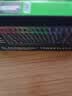 雷蛇（Razer）黑寡妇蜘蛛V3竞技版 机械键盘 87键 电脑游戏电竞 RGB背光 绿轴  实拍图