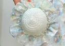 La Chapelle拉夏贝尔女童连衣裙2026新品洋气儿童夏装公主裙宝宝夏季无袖裙子 米色 送帽子 120 建议身高111-120cm 实拍图