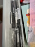 施耐德（Schneider）针管中性笔 0.5mm顺滑签字笔大容量直液式水笔学生办公开学必备用品 823单支装-黑色笔芯 实拍图