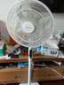 美的（Midea）【幸运草安睡1S】一级能效直流变频声控电风扇家用遥控卧室静音落地扇台式桌面抗菌大风力转页扇 实拍图