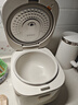 美的（Midea）小碧玉电饭煲2-3人3升0氟陶瓷白玉内胆家用电煮锅煲汤煮粥智能预约多功能一锅多用微压电饭锅RE360 实拍图