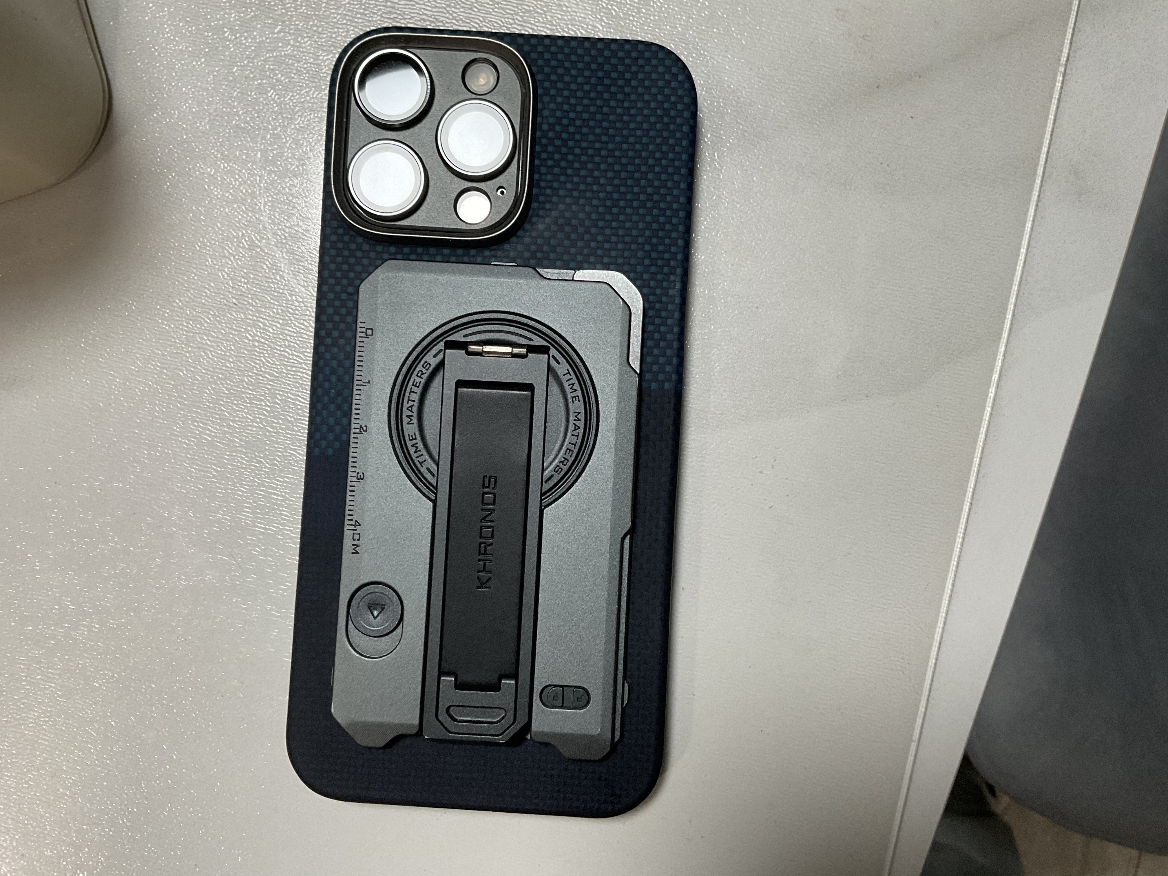 PITAKA【相机按键全包】适用苹果iPhone16ProMax手机壳MagSafe磁吸凯夫拉芳纶高级超薄全包保护套 山 实拍图