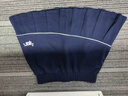 川崎（KAWASAKI）羽毛球服女款速干T恤运动短裙繁花似锦两件套装A2808 霜白 L 实拍图