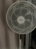 美的（Midea）【飓风节能】七叶柔风立式电风扇/家用轻音落地扇/台式小型风扇/大风力遥控定时摇头风扇 SAH35BSJ 实拍图