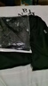 佐尚鸟休闲裤子男夏季冰丝薄款工作上班耐脏运动阔腿长裤直筒宽松男裤 黑色+黑色 2XL -建议140-150斤左右 实拍图