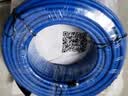万级超六类网线非屏蔽【国标23AWG-0.57mm无氧纯铜芯】CAT6A万兆高速网络工程家装布线整箱线100米蓝色 实拍图