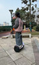 柏思图（besintu）电动儿童智能平衡车3-6-12岁体感10岁到15岁以上座椅成年人站座两轮双轮自动手扶越野新款自平行车 运动版白【三控+座椅APP+炫光轮】 实拍图