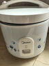 美的（Midea） 微压电饭煲 精铸发热盘大容量简单易控 黑晶内胆家用迷你小电饭锅 1-2-3-5-8人家用商用年货好物 4升款 4L 2-6人用 实拍图
