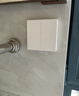 Aqara绿米联创 无线开关D1双键随意贴 已接入米家APP/苹果HomeKit 白色 实拍图