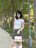 CinvaiKrose官方店小c&k剑桥包包女包2026新款夏季斜挎包生日520送女朋友礼物 米色Beige【送女友老婆女生礼物走心】 实拍图
